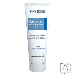 کرم مرطوب کننده و آبرسان صورت مناسب پوست های خشک و حساس (هیدرازوم) فیس دوکس 50 میل