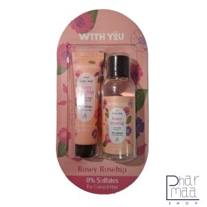 پک مسافرتی شامپو و نرم کننده موی سر رزهیپ ویت یو