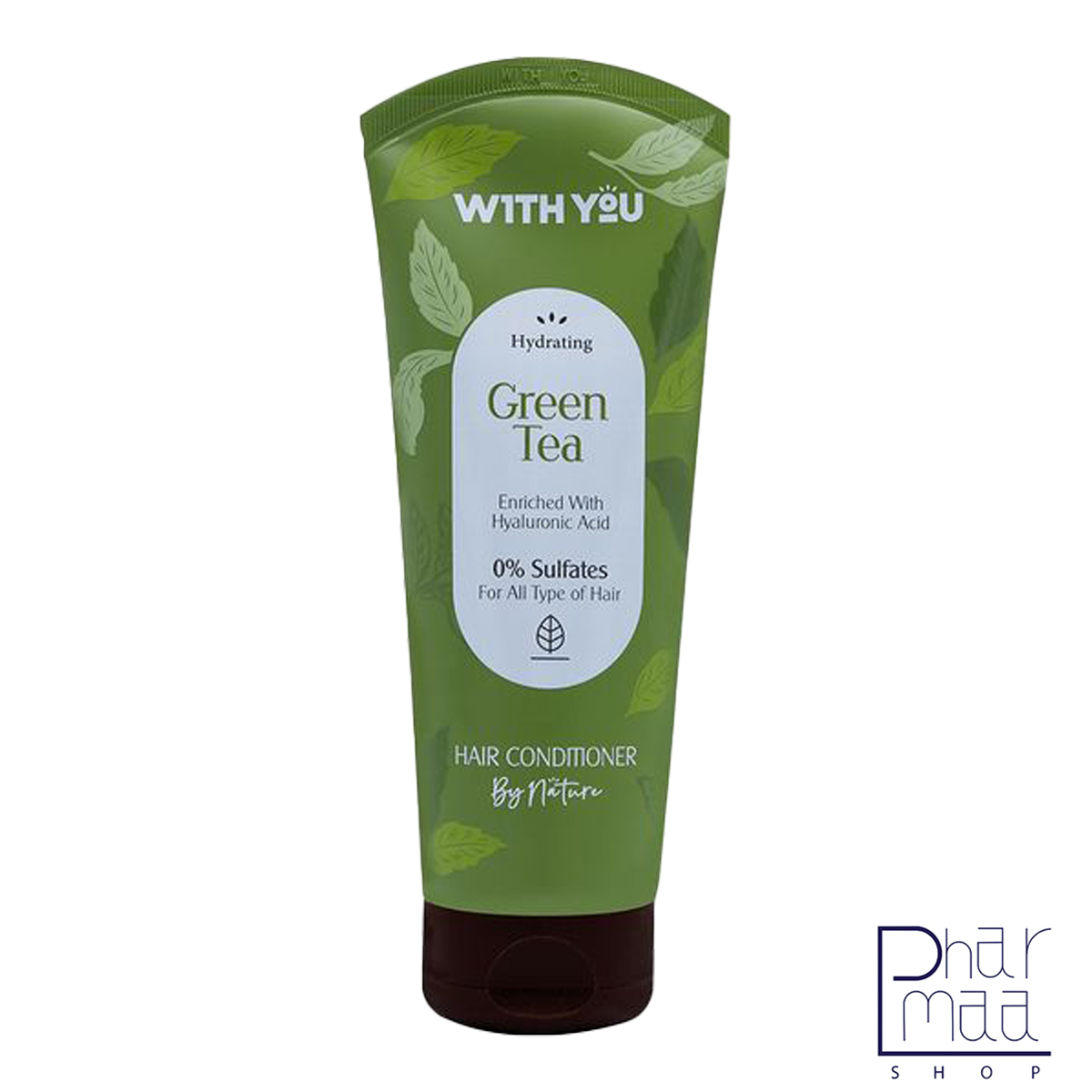 100 نرم کننده موی سر حاوی چای سبز مناسب انواع مو ویت یو 200 میل - Image 1