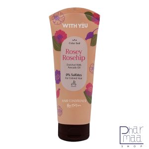نرم کننده موی سر حاوی رزهیپ مناسب موهای رنگ شده ویت یو 200 میل