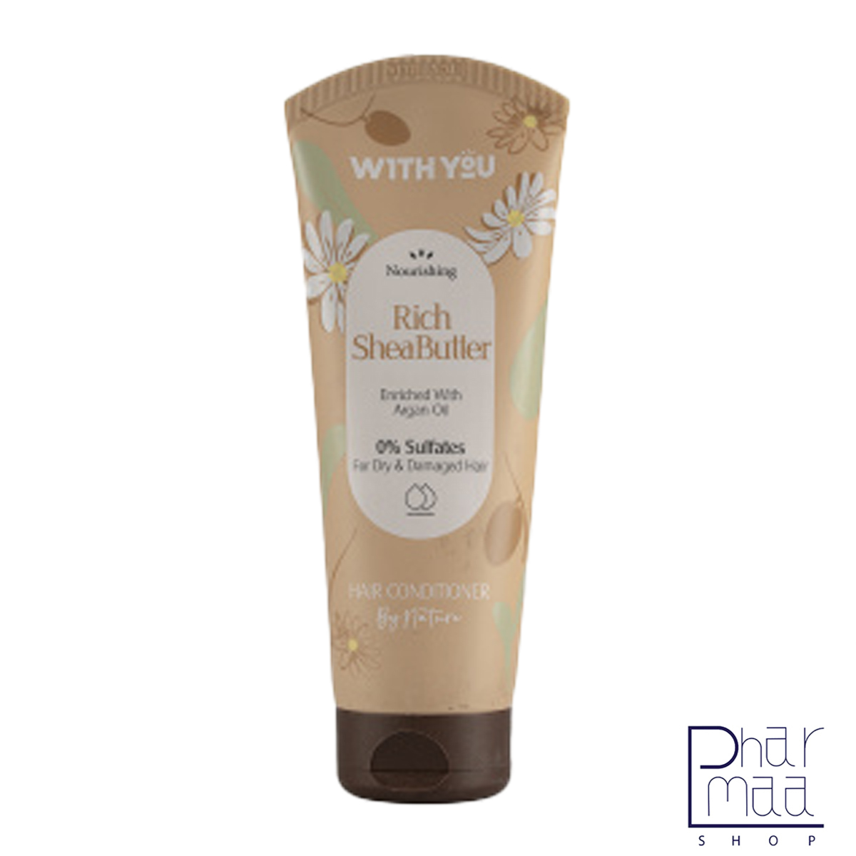 52 نرم کننده موی سر حاوی شیاباتر مناسب موهای خشک ویت یو 200 میل - Image 1