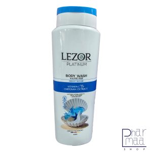 شامپو بدن کرمی ویتامین سی و چیتوسان لزور 400 میل