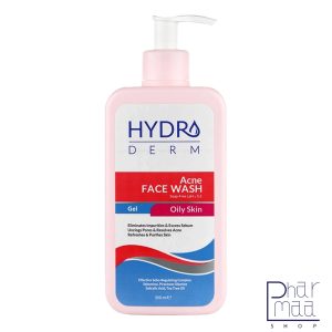 ژل آکنه واش پمپی هیدرودرم 350 میل