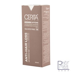 شامپو کافئین بدون سولفات موی خشک سریتا 200 میل