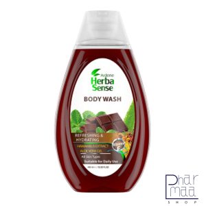 شامپو بدن رایحه شکلات و نعنا هرباسنس 400 گرم