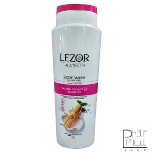 شامپو بدن کرمی جنسینگ و ویتامین ب5 لزور 400 میل