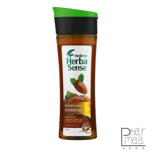 شامپو کراتینه مغذی مو مو آسیب دیده و شکننده آرگان و جوانه گندم هرباسنس 300 گرم