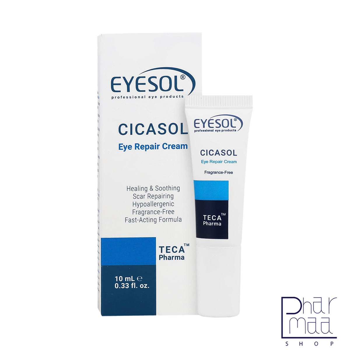 دور چشم کرم ترمیم کننده دور چشم مناسب پوست آسیب دیده سیکاسول آیسول 10 میل - Image 1