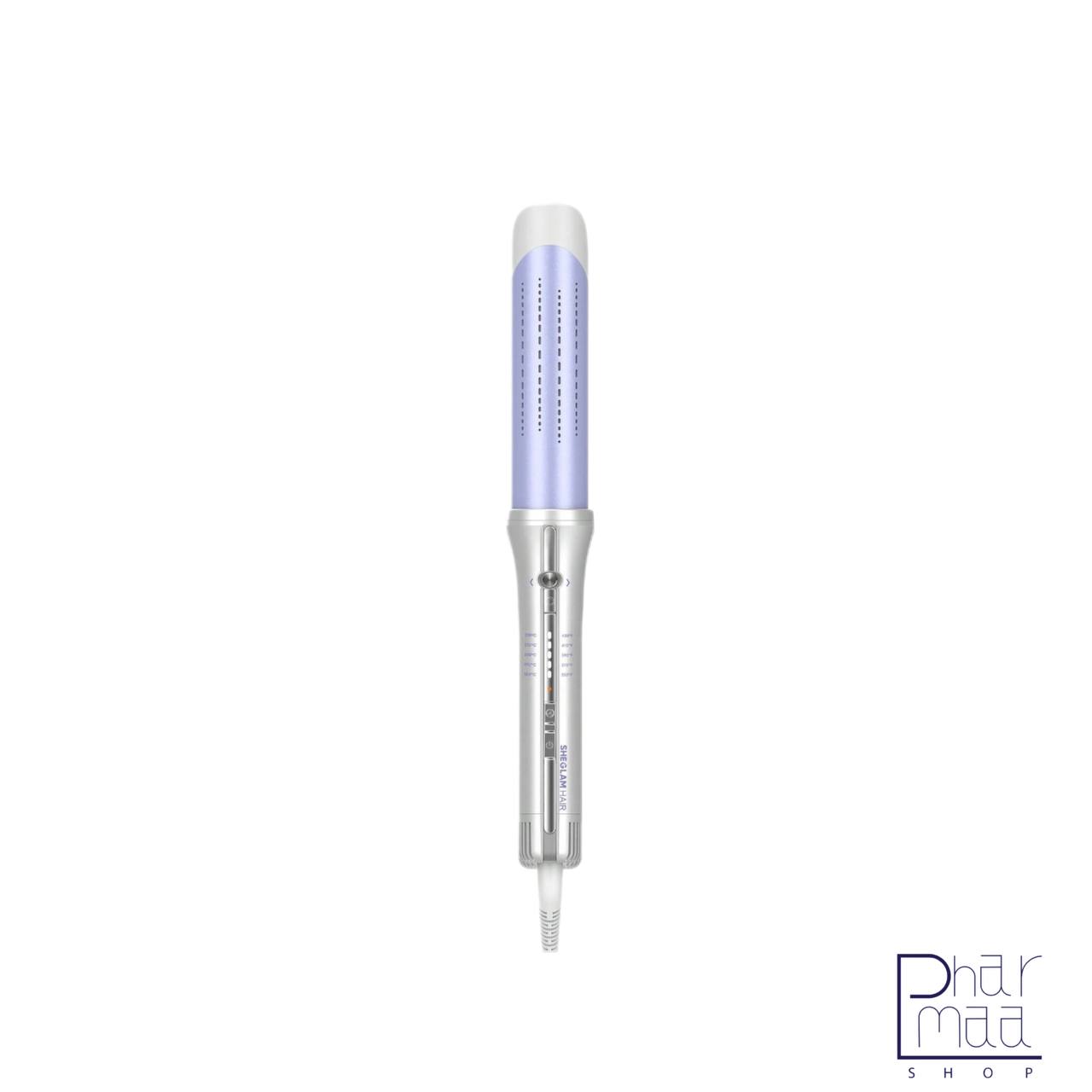 SHEGLAM-One-Touch-Airflow-Styler-Pro-Automatic-Rotating-3.0-Cool-Air-Technology-for-No-Wait-Curling-Iron-Bouncy-&-Long-Lasting-Curls-Zero-Burn-Risk-5-Temp-Settings-(1 inch) دستگاه فر کننده مو شیگلم مدل ایرفلو پرو One Touch Airflow Styler سایز ۲۵ میل - مدل اتومات با چرخش خودکار - Image 1