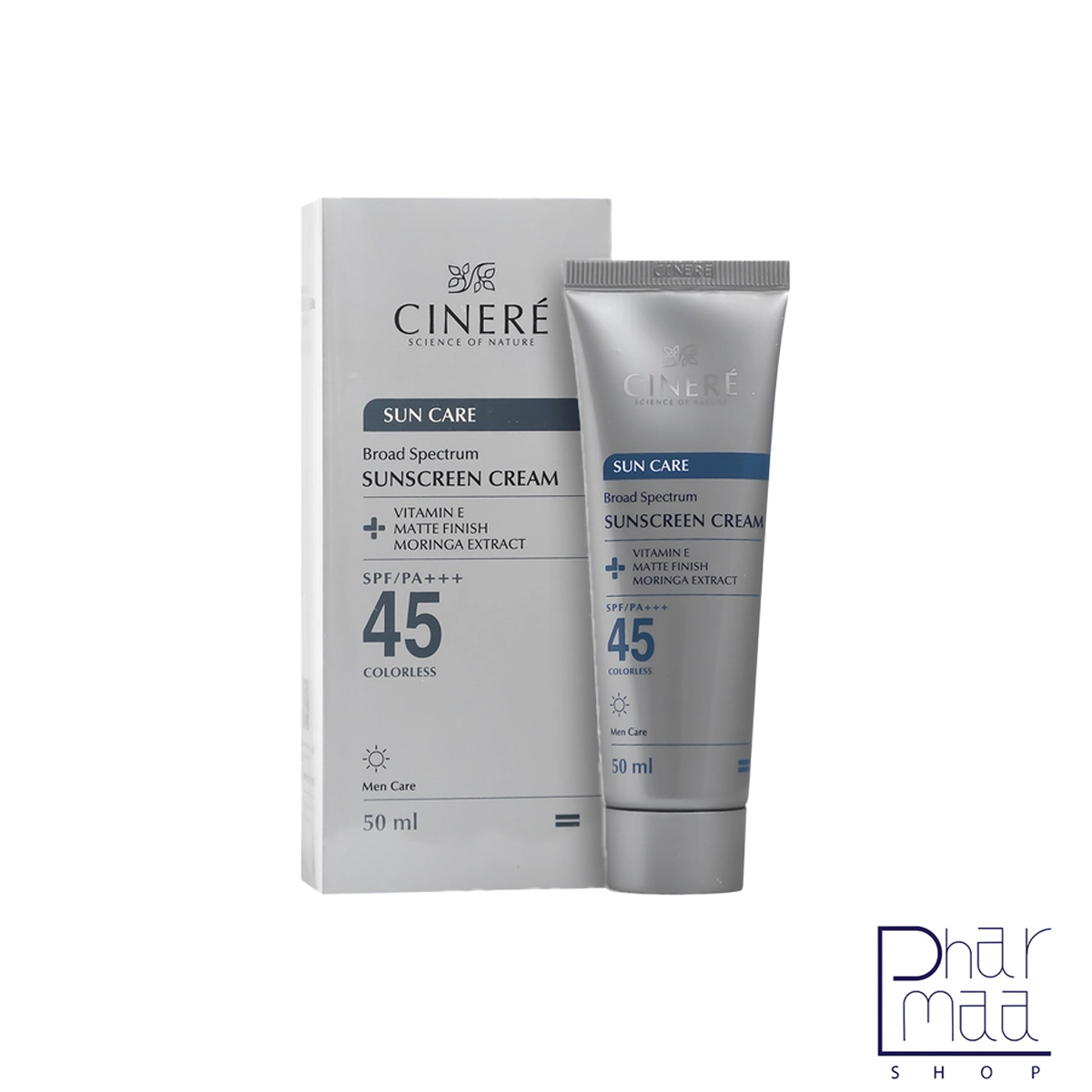 اقا کرم ضد آفتاب spf 45 مخصوص آقایان سینره 50 میل - Image 1