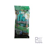تیغ اصلاح شش لبه پفکی صابوندار لمسر 4عددی SX200G