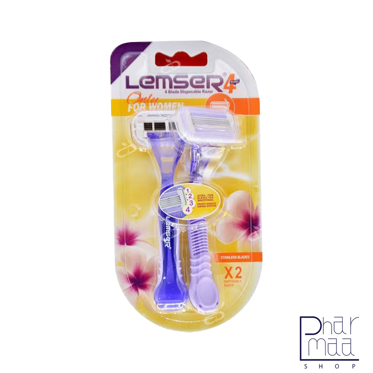 وکیوم تیغ اصلاح چهارلبه وکیوم زنانه لمسر 2عددی FR610P - Image 1