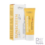 کرم ضد آفتاب SPF30 بی رنگ سی گل مناسب پوست های خشک و معمولی 50 میلی لیتر