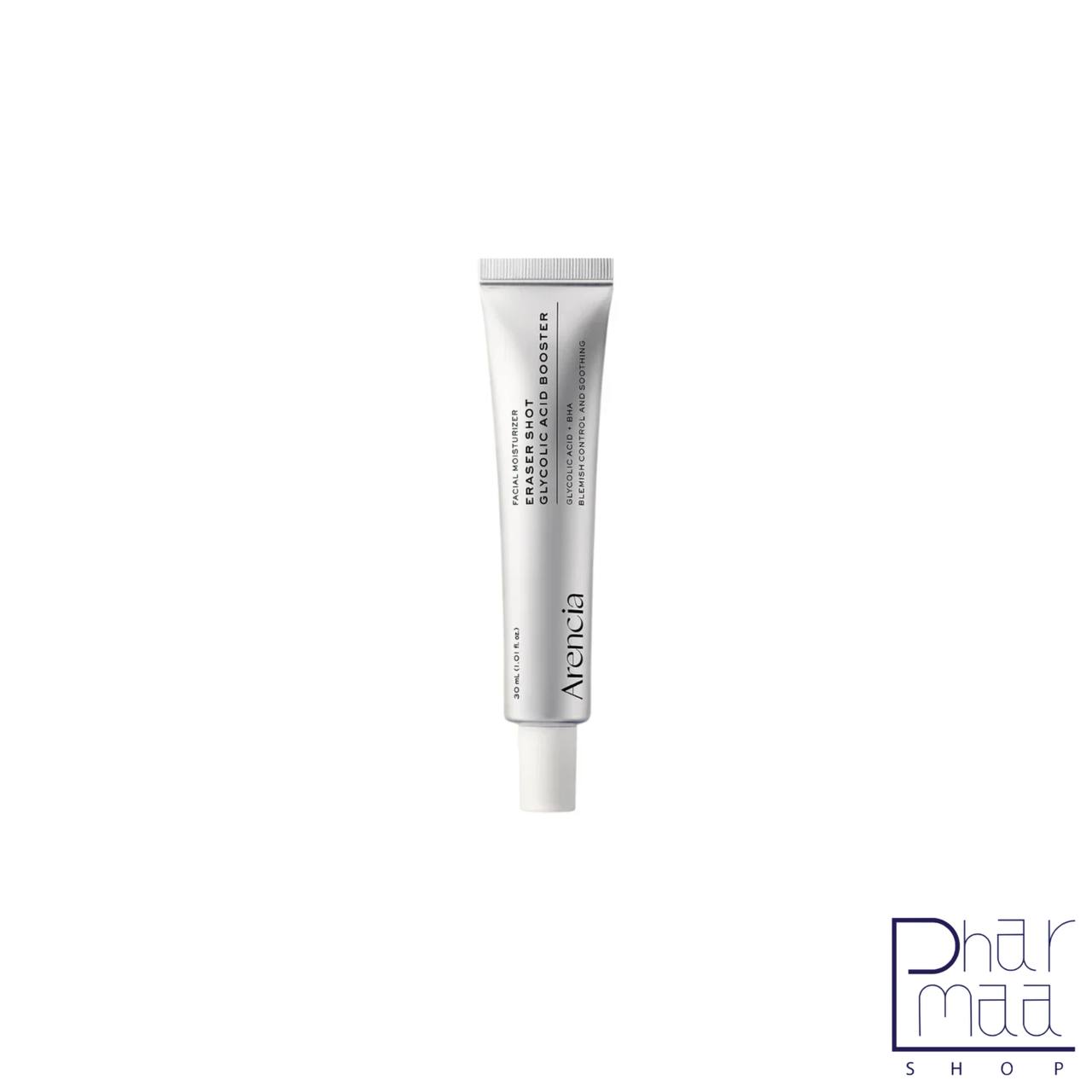 Arencia-Eraser-Shot-Serum-Glycolic-Acid-Booster-30ml بوستر شات گلایکولیک اسید آرنسیا 30 میل - Image 1