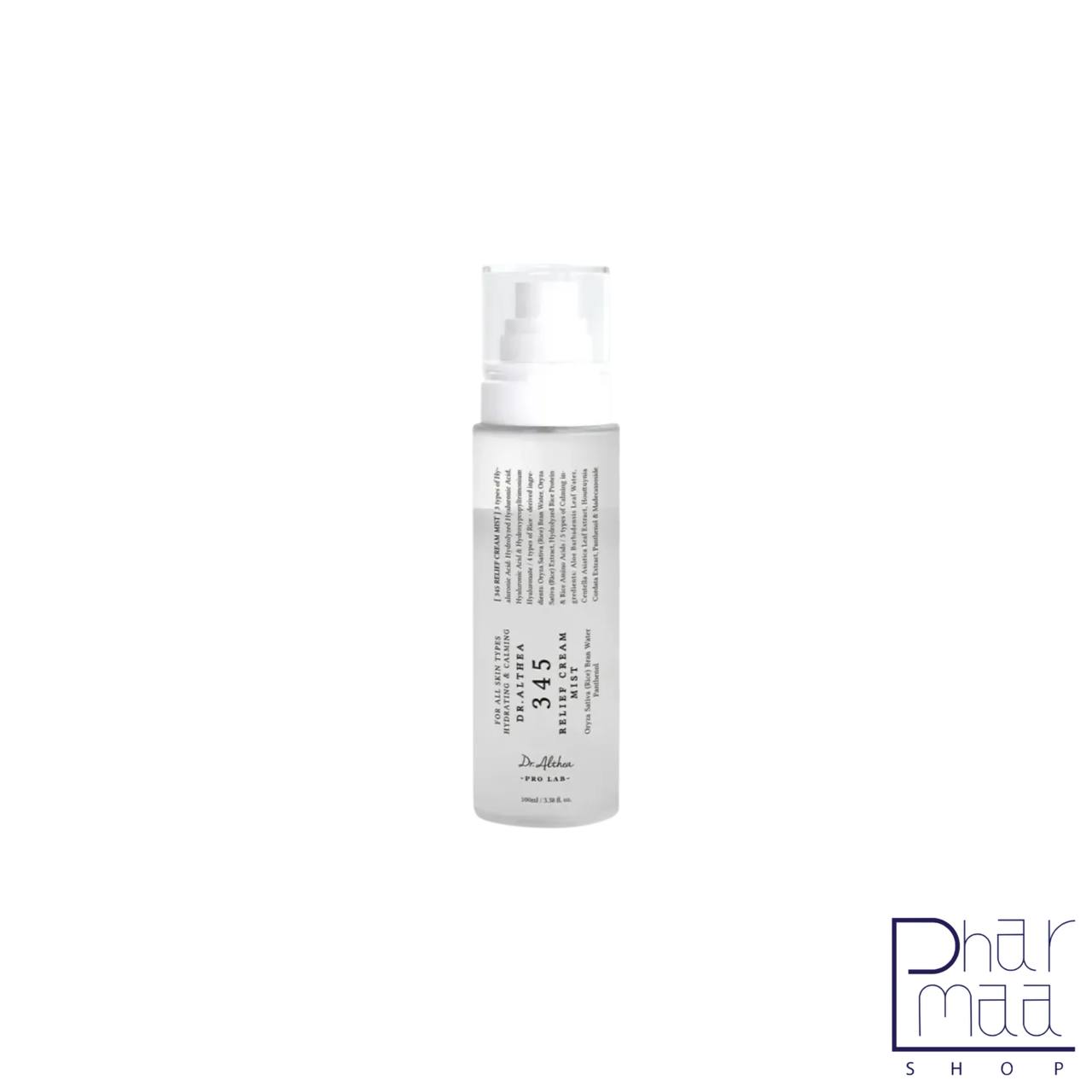 Dr.Althea-345-Relief-Cream-Mist-100ml اسپری میست کرمی و آبرسان دکتر التیا ۳۴۵ ۱۰۰ میل - Image 1