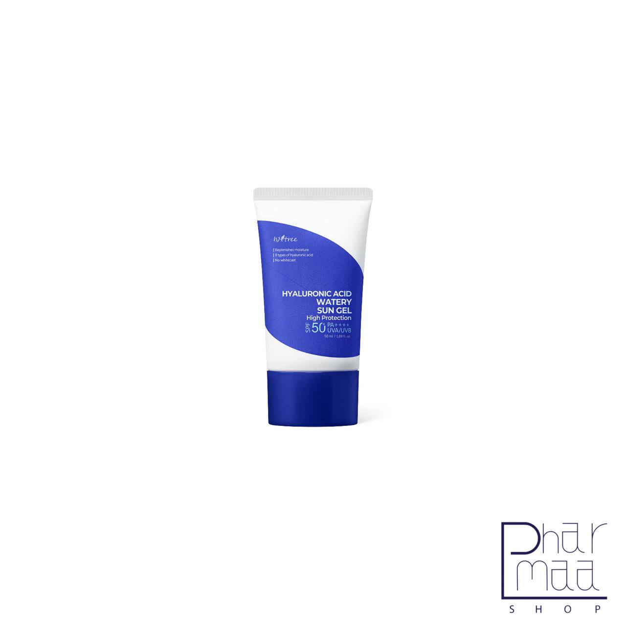 Isntree-Hyaluronic-Acid-Watery-Sun-Gel-SPF-50+-PA++++ کرم ضدآفتاب هیالورونیک اسید ایزنتری ۵۰ میل - Image 1