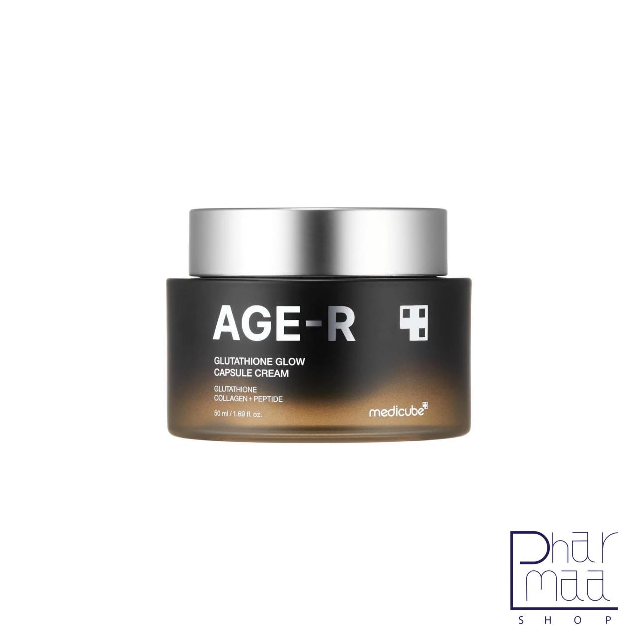 Medicube-AGE-R-Glutathione-Glow-Capsule -Cream 50ml کرم کپسولی جوانساز گلوتاتیون مدی کیوب۵۰ میل - Image 1