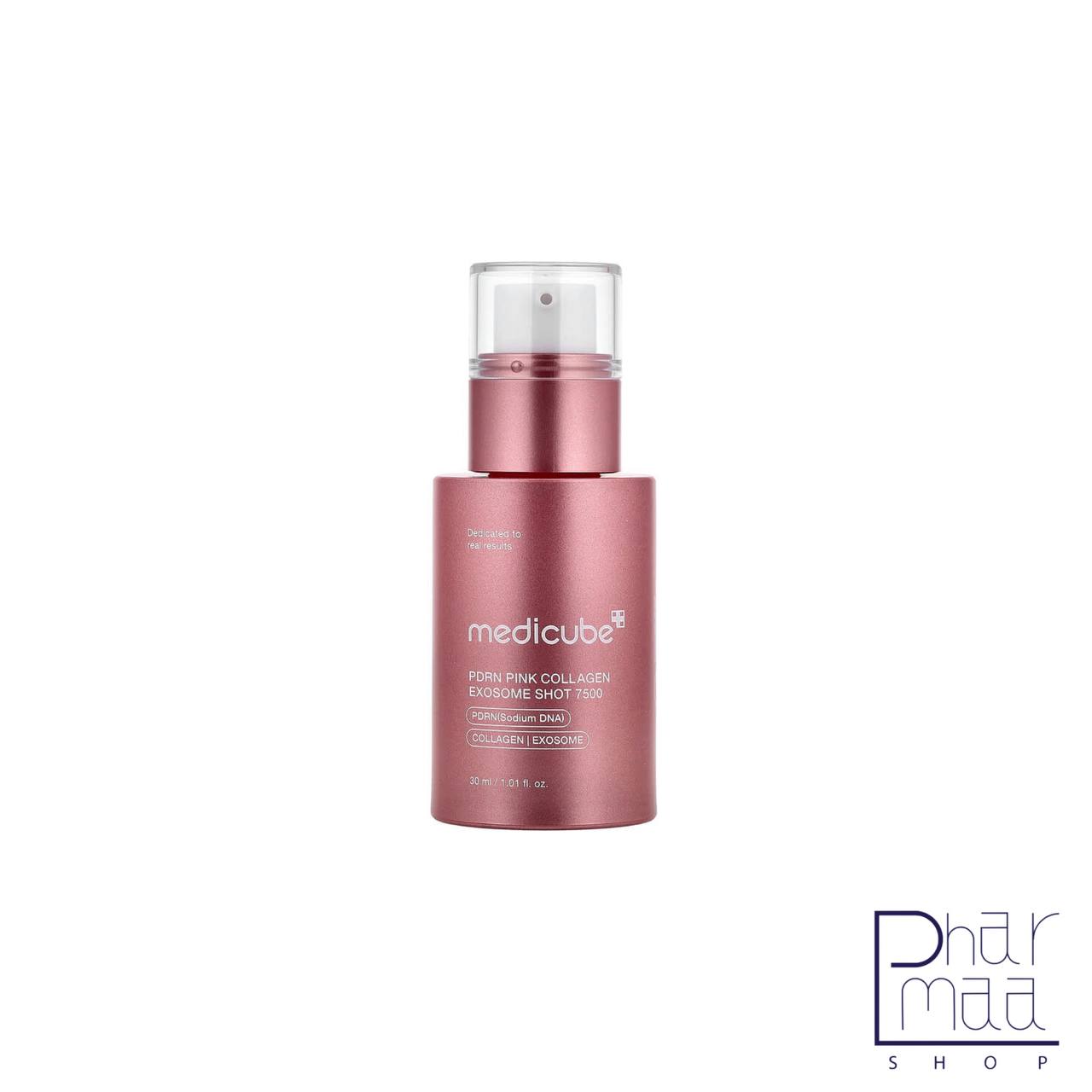 Medicube-PDRN-Pink-Collagen-Exosome-Shot-Serum-7500-30ml سرم اگزوزوم کلاژن و PDRN مدی کیوب ۳۰ میل - Image 1