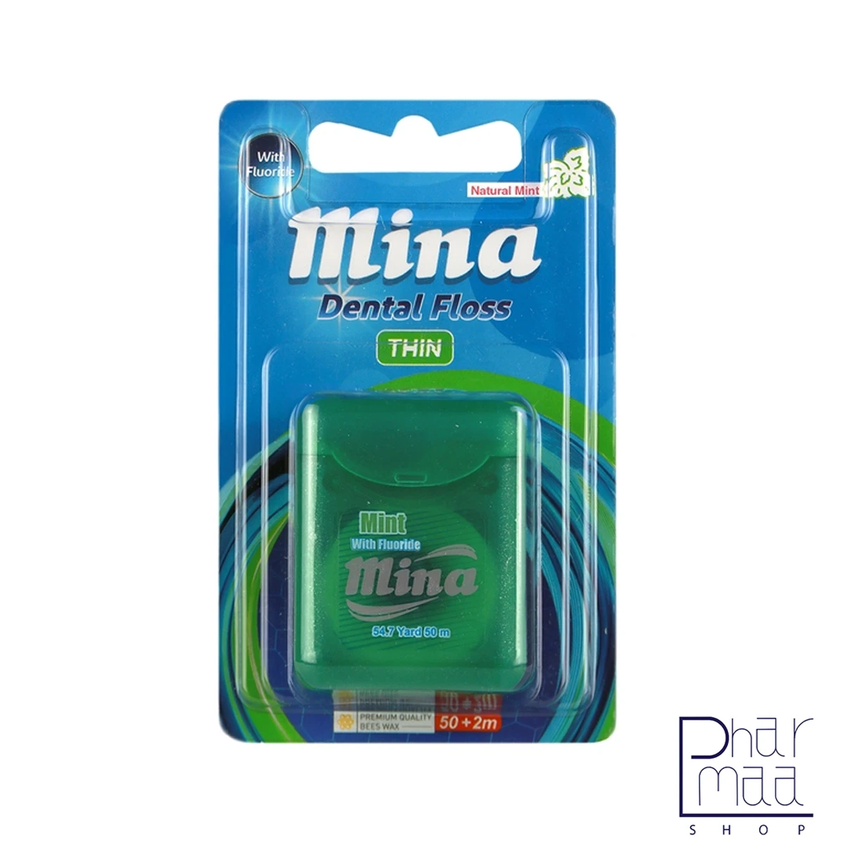 Thin Mint Dental Floss نخ دندان مینا نازک نعناع (آبی) - Image 1