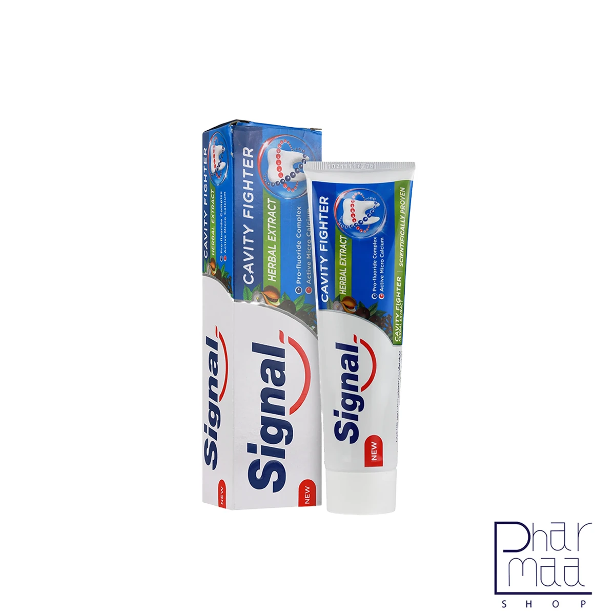 herbal extract خمیر دندان ضد پوسیدگی هربال اکسترکت سیگنال 100 میل - Image 1