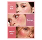 پالت رژگونه 6 رنگ شیگلم مدل Floral Flush Blush Palette-Blushing Bouquet - Image 3
