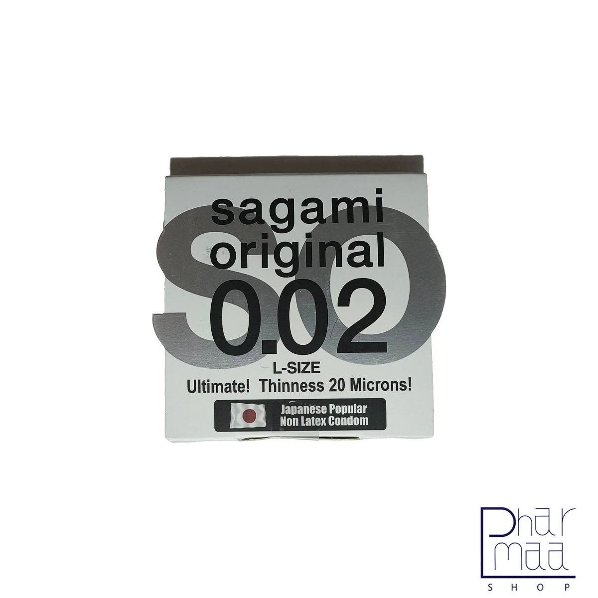 sagami2 کاندوم ساگامی سایز لارج بسته 1 عددی - Image 1